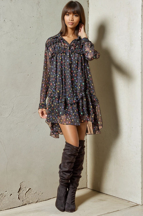 Augustina Dress - Chiffon Yester